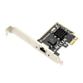 Miniatyrbild 1 av 8: Nätverkskort för stationär dator, tillbehör, trådbunden port PCIE till Gigabit 2,5G 2500M för halvduplex