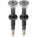 Pikkukuva 5 / 8: 1 Pari 52mm Pyörän Ilmanpidennysventtiili Tubeless Presta-venttiilin Ydin Suutin Maastopyörään Musta