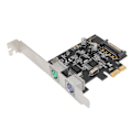 Miniatyrbillede 7 af 8: PCIE Dual Port PS2 udvidelseskort SATA Power Interface Plug and Play PS2 Keyboard Mus Port udvidelseskort