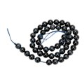 Miniatyrbild 3 av 8: Dekorativt armbandshänge i tigerögonsten för DIY-hantverk, 8 mm diameter