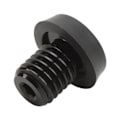 Miniatyrbilde 2 av 8: Billiard Cue Bottom Cover Aluminium Alloy Plastic Rear Plug Pool Stick Bumper Protector Black