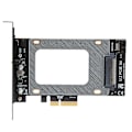 Pikkukuva 3 / 8: PCI‑E 4X - U.2 SFF‑8639 -sovitinkortti SSD:lle - nopea tiedonsiirto