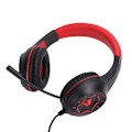 Miniatyrbild 3 av 8: Trådbundet spelheadset Stereo Over Ear-hörlurar med volymjustering för PS4-dator