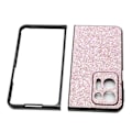 Miniatyrbillede 3 af 8: Beskyttende telefonetui krystal etui anti-drop stødsikkert mobiltelefoncover til Oppo Find N2 Pink Glitter