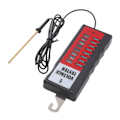 Miniatyrbillede 8 af 8: Elektrisk Gærde Tester LCD Skærm Spændingsmåler 10KV Bærbar Værktøj med 8 Lys til Gård