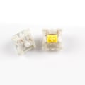 Miniatyrbild 6 av 8: 35 st SMD RGB Switch DIY Transparent Mekanisk Tangentbordsbrytare för nybörjare Gul Switch