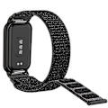 Miniatyrbillede 1 af 3: Åndbar nylon smart watch rem til Redmi Band 2 - Unisex sort