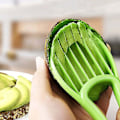 Miniatyrbild 3 av 5: Magiskt Avocadoverktygssats - 3-i-1 Skärare, Skalare och Skivare - 12 Stycken