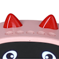 Miniatyrbillede 5 af 5: Multifunktionel Trådløs Vækkeur Bluetooth Højttaler (pink)