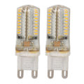 Pikkukuva 1 / 8: 2 kpl G9 LED-lamppua Ammattimainen 64 LED kirkas keraaminen lamppu kattokruunujen valaistukseen 3W AC110V