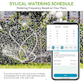 Miniatyrbilde 4 av 5: Bluetooth Sprinkler Timer for Utendørsbruk 60m Rekkevidde Digital Vanning Timer for Hage Slange og Plen