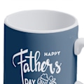 Miniatyrbillede 2 af 5: Keramisk krus Happy Fatherwis Day tema keramik kaffekop til hjemmet kontor rejse CCP346