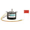 Miniatyrbillede 1 af 8: 1 STK AC220V Miniature Lavhastighed Stort kraftmoment Synkronmotor CW/CCW (5 rpm)