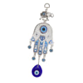 Miniatyrbild 7 av 8: Blue Eye Bilhängande prydnad attraktivt skydd Handamulet Bilspegeldekor Hängande för väggdörr hall