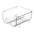 Miniatyrbillede 1 af 8: Vandflaskearrangør Transparent Stakbar Pladsbesparende Vandflaske Opbevaringsholder Stativ til Vakuumkop 2 Gitter