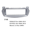 Miniatyrbillede 2 af 5: Bilradio Fascia Panel Ramme CD DVD Dash dio Cover Trim til Suzuki Alto & Nissan P