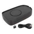 Miniatyrbillede 1 af 7: Musebevæger 2 DPI-niveau Automatisk Ultra Stille Stor Disk Plug and Play Musebevæger til Spil Møde Præsentation