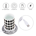 Miniatyrbilde 3 av 5: Isolasjonskrusbrikke, USB Kaffekopp Varmeplate, Elektrisk Koppvarmer for Tekopp