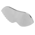 Miniatyrbillede 3 af 8: Gua Sha massagebræt kam kant 304 rustfrit stål glattere overflader Gua Sha værktøj til blødt væv smertelindring kropspleje