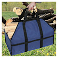 Miniatyrbillede 3 af 4: Filttaske 61 x 29 x 42 cm med håndtag til at bære brænde, legetøj, aviser, dagligvarer osv. (navy blå)