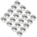 Miniatyrbillede 4 af 8: 20 stk Claw Rhinestones skinnende DIY håndsying sko dekoration tøj tilbehør (14 x 10 mm oval form)