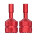 Miniatyrbillede 1 af 8: 2 stk. RC joystick i aluminiumlegering, aftagelig fjernbetjening, tommelfingerrocker til Mini3 Pro, rød