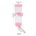 Pikkukuva 2 / 6: Automaattinen No Drip Hamsterin juomalähde 125 ml pink