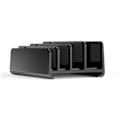 Miniatyrbillede 4 af 5: 4-i-1 Vertikal Laptop Stand Holder Justerbar Desktop Notebook Dockingstation