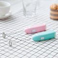 Miniatyrbillede 3 af 4: Elektrisk håndmixer, mini håndholdt mixer, mælkedrik kaffe piskeris mixer (blå)
