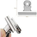 Pikkukuva 2 / 5: Bulldog Teräksiset Metallipidikkeet 31 mm Paperinipistimet 24 KPL