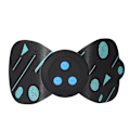 Miniatyrbillede 2 af 8: Mini Cervical Massager Multi-funktionel Genopladelig Puls Skulder Nakke Ryg Massager Sort