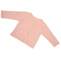 Miniatyrbilde 6 av 8: Langarmet Cardigan Sommer Knappelukking Myk Bomull Cardigan for Små Jenter Rosa 66cm