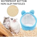 Miniatyrbilde 3 av 5: Vinter Bomullsredehus for Dverg Hamster Søt Mus Varmt Kjæledyr Hamster Seng Sofa Rede Mini Myk Seng