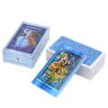 Miniatyrbillede 2 af 8: Hologram Papir Tarot Kort Dæk Engelsk Sprog Familie Interaktivt Brætspil