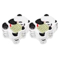 Miniatyrbillede 7 af 8: 20 stk. Panda-patches, broderi, klæbemærker i stof, farve, håndlavet, gør-det-selv, strygemærkat