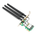 Miniatyrbillede 5 af 8: 6300AGN Desktop Netværkskort 450Mbps 802.11AN PCI‑E WiFi Adapter A2.4G/5G Tilbehør