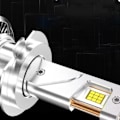 Miniatyrbillede 4 af 5: 2 stk. Generiske H4 LED-pærer 12V 100W Højeffekt Udskiftnings LED-tågelygter