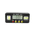 Miniatyrbild 1 av 5: Elektronisk Vattenpass, Digital Vinkelmätare Inclinometer, Med Display, Med Magnetisk Bas, Hög Noggrannhet, Med Läshållningsdisplay Och Flipfunktion. Svart
