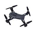 Miniatyrbild 7 av 8: RC Quadcopter leksak hopfällbar hinderundvikande 4K HD Dual Camera Quadcopter för över 14 Svart Tre batterier
