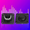 Miniatyrbild 8 av 8: 2st 2" tum 4ohm 30W Full Range Audio Högtalare Mini Bärbar hemmakontor högtalare