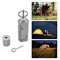 Miniatyrbilde 3 av 5: Perimeter Trip Alarm Kit for Camping og Sikkerhetseiendom (C)