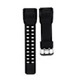 Miniatyrbild 3 av 6: 15 mm mjuk PU watch Byte av armbandsrem Passar för GG 1000 GWG 100 GSG 100 (svart)