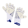 Miniatyrbillede 5 af 8: Et par fodboldmålmandshandsker med stærkt håndfladegreb, fingerspidsbeskyttelse, skridsikker latex og nylon, åndbar fodboldmålmandshandske 7