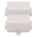 Miniatyrbillede 2 af 8: 2 stk 100A 1000V to i to ud-hurtigledningsterminal Inline forbindelsesstikboks Hurtigledningskabelstik til 2,5‑16mm² ledningsføring