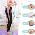Miniatyrbild 4 av 4: Multifunktionellt abdominalt dragrep för fitness - halkfritt grepp, elastisk kroppsbyggande utrustning