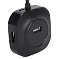 Pikkukuva 8 / 8: USB-keskitin, 4-porttinen sovitinlaturi, ultraohut datanjakaja PVC:stä flash-kiintolevylle, näppäimistölle 2.0