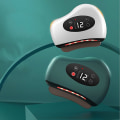 Pikkukuva 6 / 8: Sähköinen Gua Sha Massager 12 Vibration Lämmitysvaihteet Vakiolämpötilainen ihoa raapiva hierontakone Vihreä