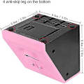 Miniatyrbild 5 av 5: Pink Face Bank Automatisk Spargris för barn