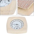 Miniatyrbillede 5 af 5: 2025 Egnet Sauna Termometer og Hygrometer, Sauna Træ Termometer 2 I 1 Sauna Temperatur Fugtighedsmåler