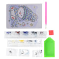 Pikkukuva 3 / 8: Timanttimaalausvalokuva-albumi Söpö lumiukko-kuvio DIY-timanttikuvakirja Syntymäpäivälahja